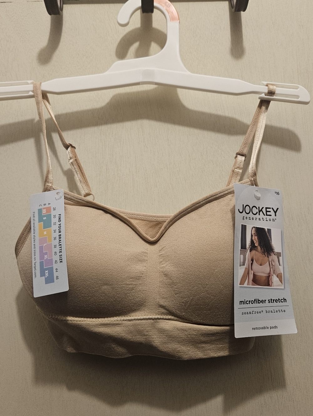 Jockey Nude Microfiber Stretch Seamfree Bralette